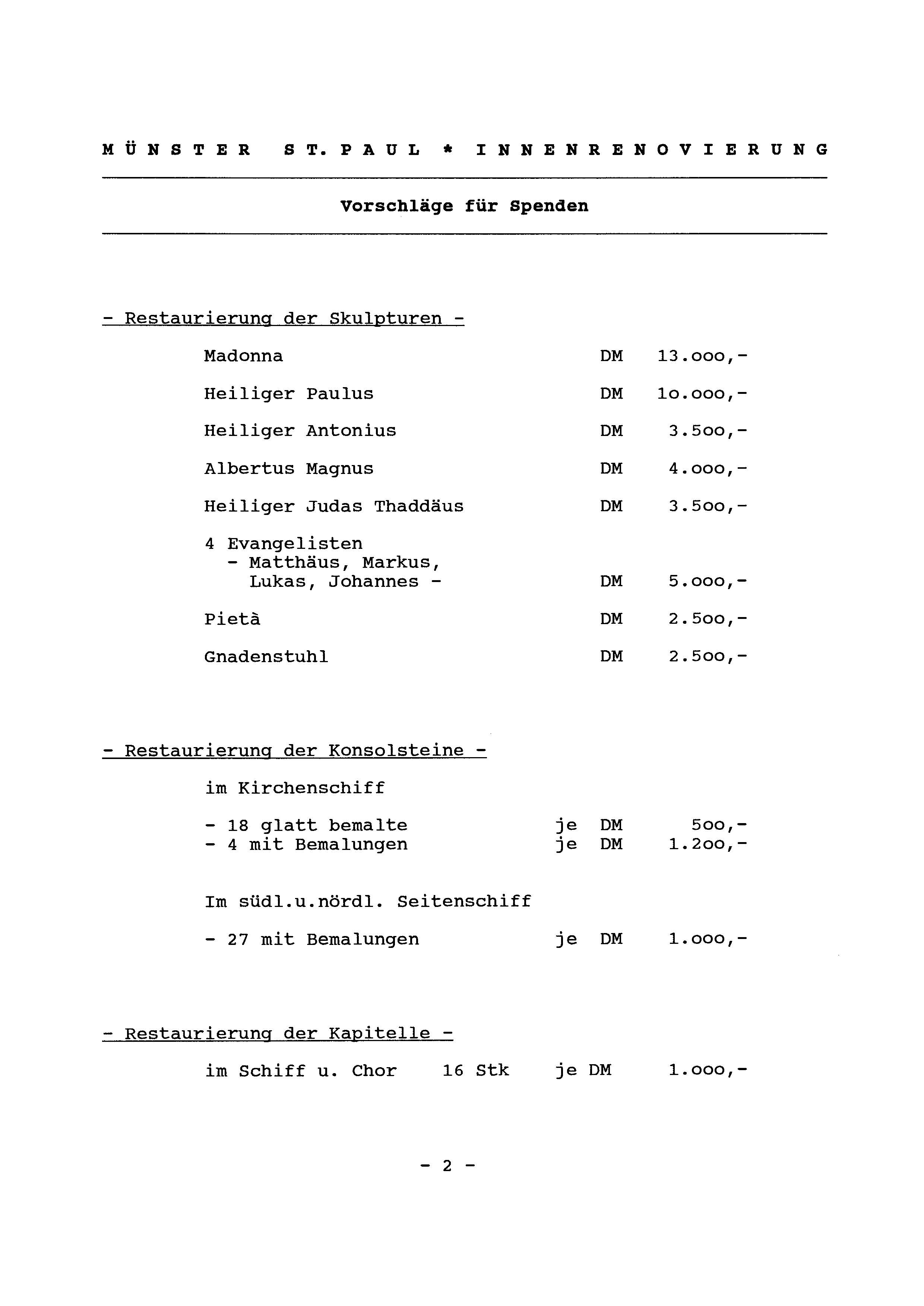 Summenblatt 1