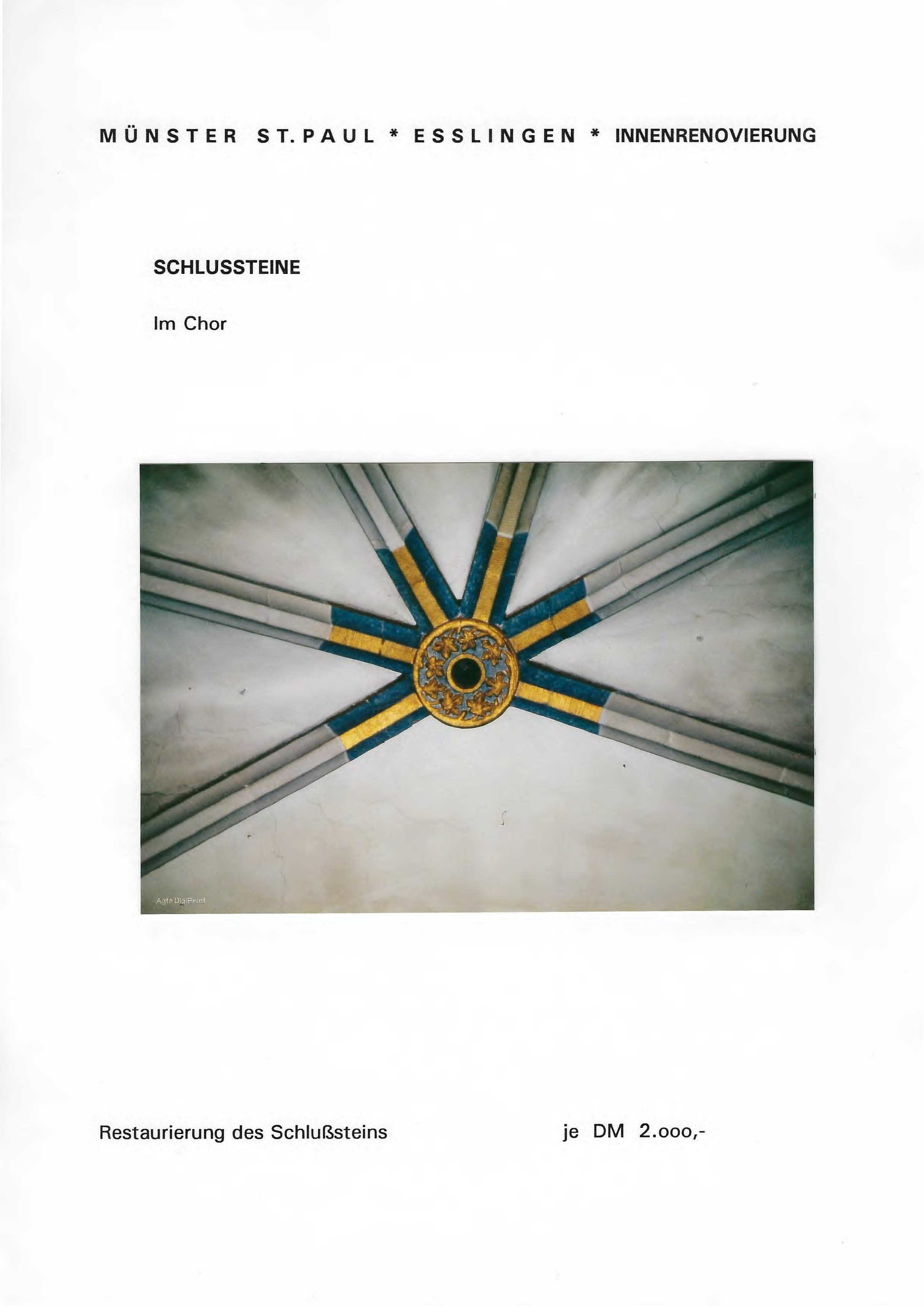 Schlusssteine